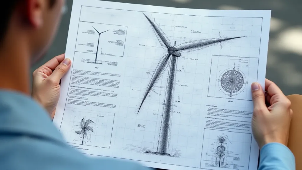 Wind turbine blueprint