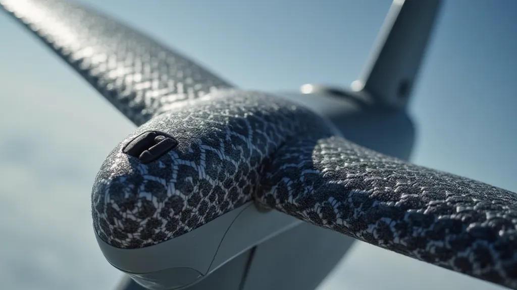 Carbon fiber wind turbine blade