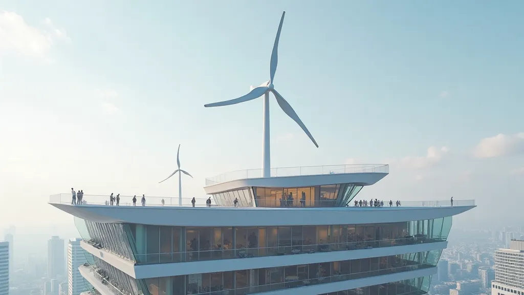 Futuristic wind turbine design