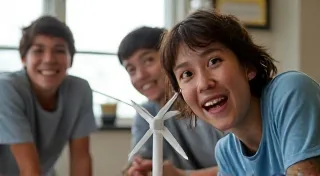 Small-Scale Wind Turbines for Science Projects: A Great STEM Activity